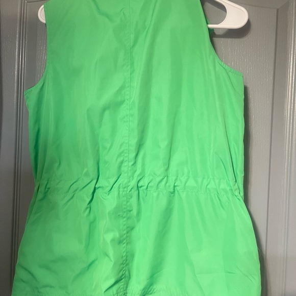 Ralph Lauren Vibrant Green Vest with Gold Accents size S - Picture 2 of 9